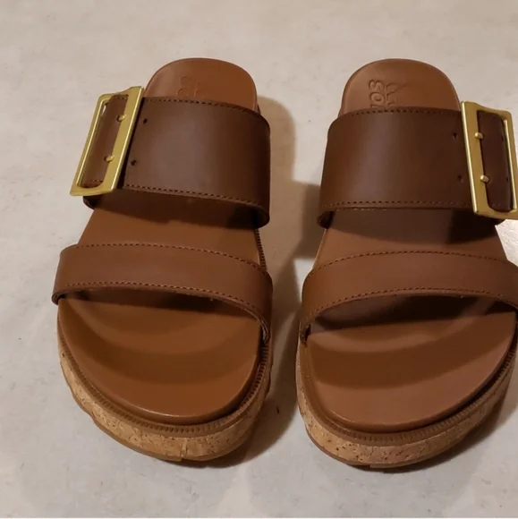 Sorel Roaming Buckle Slides - Picture 2 of 5